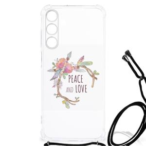 Samsung Galaxy A25 Stevig Bumper Hoesje Boho Text