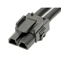 Molex 369240201 Male behuizing (kabel) Totaal aantal polen: 2 Rastermaat: 10.00 mm Inhoud: 1 stuk(s) Bulk