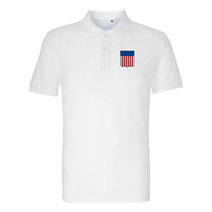 Rugby Vintage - Verenigde Staten Polo - Wit