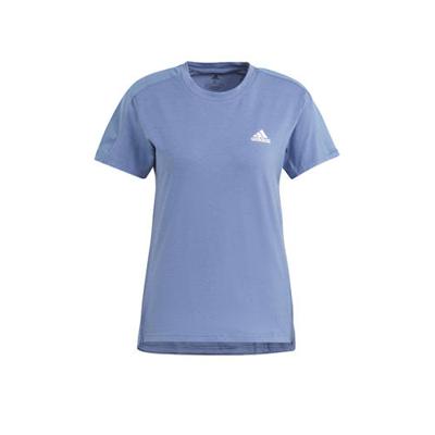 adidas Performance Designed2Move sport T-shirt blauw/wit adidas Performance Designed2Move sport T-shirt blauw/wit