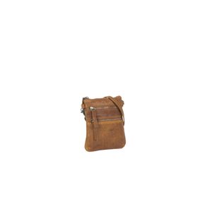 Justified Bags Justified Bags® Nynke Small Disco Leren Schoudertas Cognac