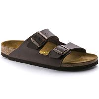BIRKENSTOCK Arizona Birko-Flor sandalen voor heren, brede slippers, bruin, 41 EU