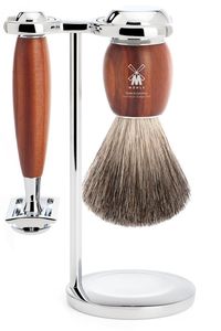 Muhle scheerset Vivo S81H331SR - Dassenhaar - Safety razor - Pruimen