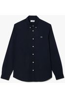 Lacoste Regular Fit Overhemd grijs, Effen