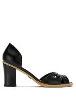 Sarah Chofakian escarpins en cuir - Noir - thumbnail