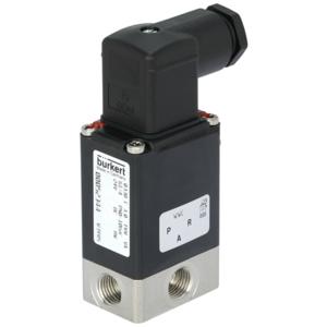 Bürkert Klepankerventiel 54777 330 24 V G 1/4 Nominale breedte 3 mm Directwerkend 1 stuk(s)