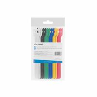 LANBERG Merk klittenband model Tiras DE Velcro Pack 12 stuks 12 MM X 15 cm
