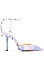 Jimmy Choo escarpins Saeda 100 à bout pointu - Violet - thumbnail