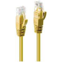 LINDY 48065 RJ45 Netwerkkabel, patchkabel CAT 6 U/UTP 5.00 m Geel 1 stuk(s)