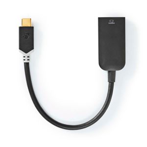 Nedis USB-C Adapter | USB-C Male naar HDMI Female | 0.2 m met Euro Lock | 1 stuks - CCBW64652AT02 CCBW64652AT02