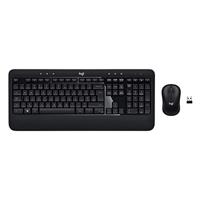 Logitech Advanced Combo draadloze muis & toetsenbordcombinatie, Nederlandse QWERTY layout (UK) - Zwart