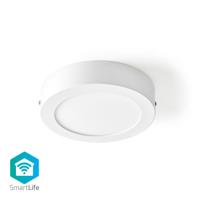 Nedis WIFILAW10WT Wi-fi Smart Plafondlamp Rond Diameter 17 Cm Warm Tot Koel Wit 800 Lm 12 W Slank Design Aluminium - thumbnail