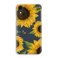 Sunflower and bees: iPhone XR Volledig Geprint Hoesje