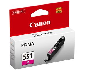 Canon CLI-551 M inktcartridge 1 stuk(s) Origineel Normaal rendement Foto magenta