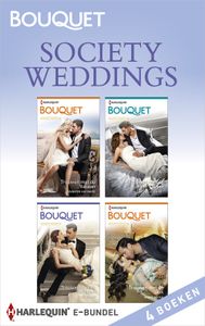 Society weddings (4-in-1) - Jennifer Hayward, Michelle Smart, Tara Pammi, Andie Brock - ebook