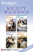 Society weddings (4-in-1) - Jennifer Hayward, Michelle Smart, Tara Pammi, Andie Brock - ebook - thumbnail