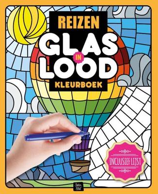 Glas in lood kleurboek Reizen - Overig (8712048321932)