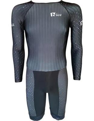 Nice Inline Suit Skeelerpak Purple Dots Lange Mouwen 160 / Xs Paars