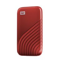 WD My Passport 2 TB Externe SSD harde schijf (2,5 inch) USB-C Rood WDBAGF0020BRD-WESN - thumbnail