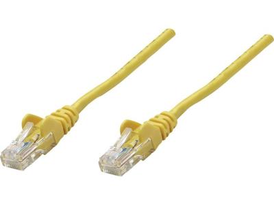 Intellinet 342407 RJ45 Netwerkkabel, patchkabel CAT 6 U/UTP 15.00 m Geel 1 stuk(s)