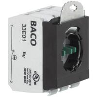 BACO 333E11 Contactelement Met bevestigingsadapter 1x NC, 1x NO Moment 600 V 1 stuk(s)