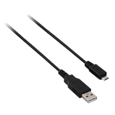 V7 V7E2USB2AMCB-01M 1 m Mannelijk naar Mannelijk USB 2.0 A naar B Kabel - Zwart
