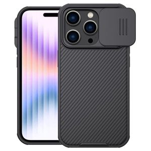 Nillkin CamShield Pro Magnetic iPhone 14 Pro Hybrid Case - Zwart