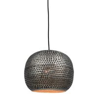 Urban Interiors hanglamp Spike Bol Zink Ø27cm - Metaal - thumbnail