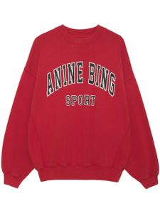 ANINE BING sweat Jaci en coton biologique - Rouge