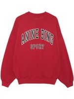 ANINE BING sweat Jaci en coton biologique - Rouge - thumbnail