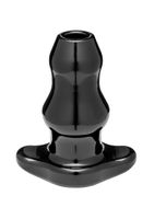 Double Tunnel Plug - X- Large - Black - thumbnail