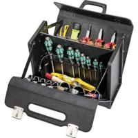 Parat Gereedschapstas New Classic Plus & View (maat L/gereedschapskoffer zonder inhoud, zwart) 2460000401, 390 x 185 x 310 mm