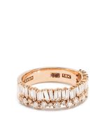 Suzanne Kalan bague en or rose 18ct sertie de diamants