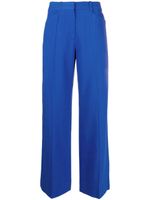 Victoria Beckham pantalon droit à taille haute - Bleu - thumbnail