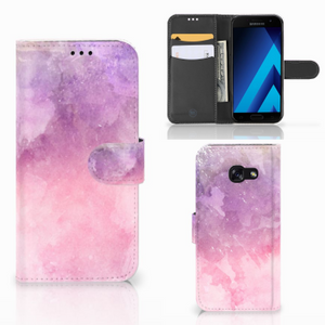 Hoesje Samsung Galaxy A5 2017 Pink Purple Paint