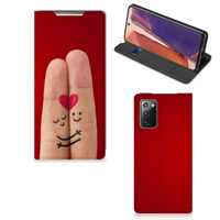 Samsung Galaxy Note20 Hippe Standcase Liefde - Origineel Romantisch Cadeau - thumbnail