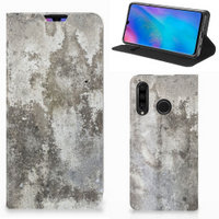 Huawei P30 Lite New Edition Standcase Beton Print