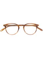 Garrett Leight lunettes de vue à monture ronde - Marron - thumbnail