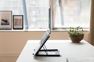 Digitus DA-90368 Laptopstandaard In hoogte verstelbaar, Kantelbaar