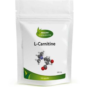 L-Carnitine | 100 capsules | 500 mg | Vitaminesperpost.nl