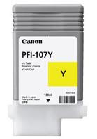 Canon PFI-107Y inktcartridge 1 stuk(s) Origineel Geel - thumbnail