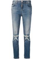 Philipp Plein distressed skinny jeans - Bleu - thumbnail