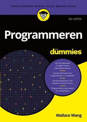 Programmeren voor Dummies - Wallace Wang - Paperback (9789045355450) Programmeren voor Dummies - Wallace Wang - Paperback (9789045355450)