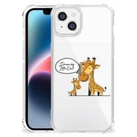 Apple iPhone 14 Plus Stevig Bumper Hoesje Giraffe