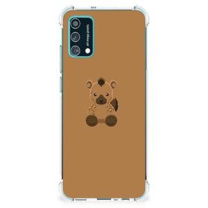 Samsung Galaxy M02s | A02s Stevig Bumper Hoesje Baby Hyena