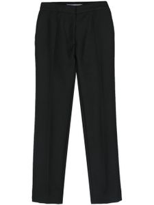 Christian Dior Pre-Owned pantalon droit en velours (années 2010) - Noir