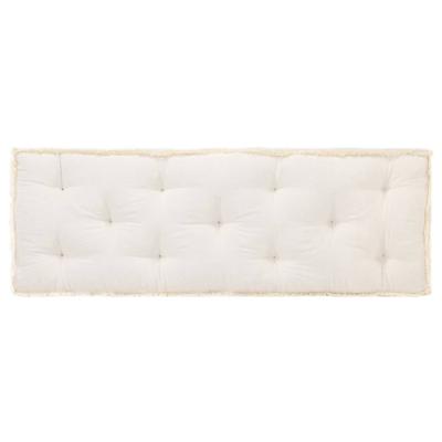vidaXL Bankkussen pallet 120x40x7 cm beige