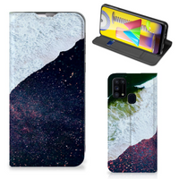 Samsung Galaxy M31 Stand Case Sea in Space - thumbnail