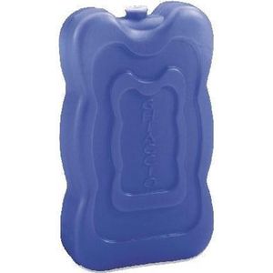 Grote koeltas/koelbox koelelementen blauw 350 gram 18 x 11 cm   -