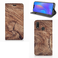 Huawei P Smart Plus Book Wallet Case Tree Trunk